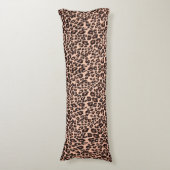 Leopard Print Body Pillow Lichaamskussen (Voorkant Verticaal)