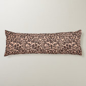 Leopard Print Body Pillow Lichaamskussen (Voorkant)