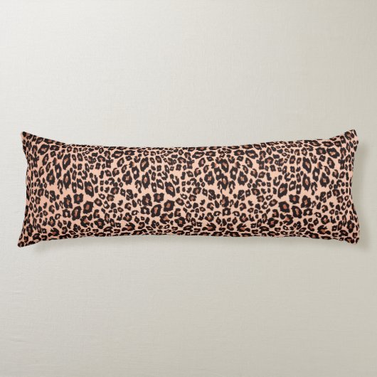 Leopard Print Body Pillow Lichaamskussen (Voorkant)