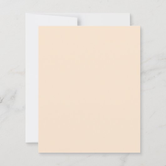 Leopard print boog bruin beige verjaardag uitnodig (Achterkant)