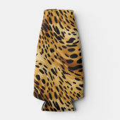 Leopard Print Bottle Cooler (Voorkant)