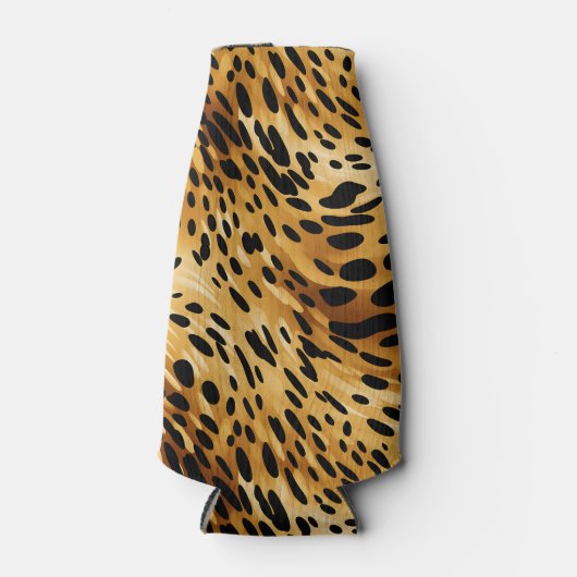 Leopard Print Bottle Cooler (Voorkant)