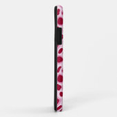 Leopard Print - Bourgogne en roze Case-Mate iPhone Case (Achterkant/rechts)