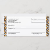 Leopard Print Boutique Style Cadeaus (Achterkant)