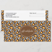 Leopard Print Boutique Style Cadeaus (Voorkant / Achterkant)