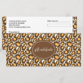 Leopard Print Boutique Style Cadeaus (Voorkant / Achterkant)