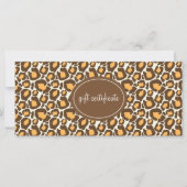 Leopard Print Boutique Style Cadeaus (Voorkant)