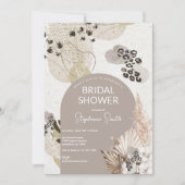 Leopard Print Bridal Shower Uitnodiging (Voorkant)