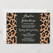 Leopard Print Bridal Shower Uitnodiging (Voorkant)