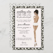 Leopard Print Bride Lingerie Shower Kaart (Voorkant / Achterkant)