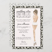 Leopard Print Bride Lingerie Shower Kaart (Voorkant / Achterkant)