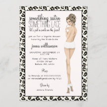 Leopard Print Bride Lingerie Shower