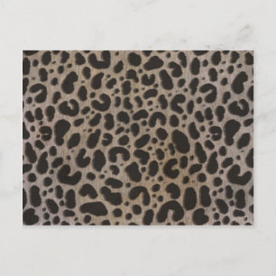 Leopard Print Briefkaart
