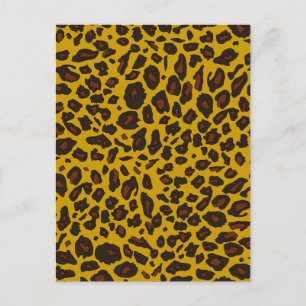 Leopard Print Briefkaart