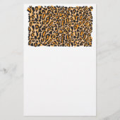 Leopard Print Briefpapier (Voorkant)