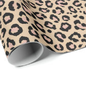 Leopard Print Cadeaupapier (Rol Hoek)