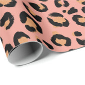 Leopard Print Cadeaupapier (Rol Hoek)