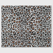 Leopard Print Cadeaupapier (Vlak)