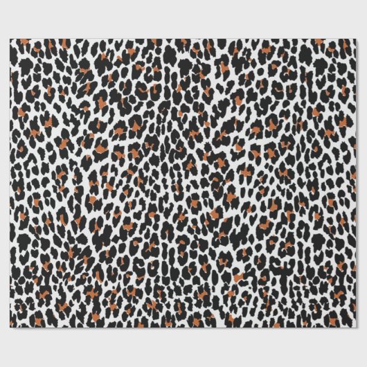 Leopard Print Cadeaupapier (Vlak)