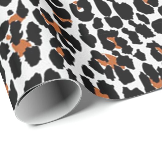 Leopard Print Cadeaupapier (Rol Hoek)