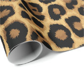 Leopard Print Cadeaupapier (Rol Hoek)