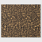 Leopard Print Cadeaupapier (Vlak)