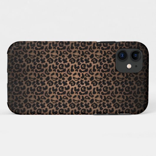 Leopard Print Camo Case-Mate iPhone Case (Achterkant (horizontaal))