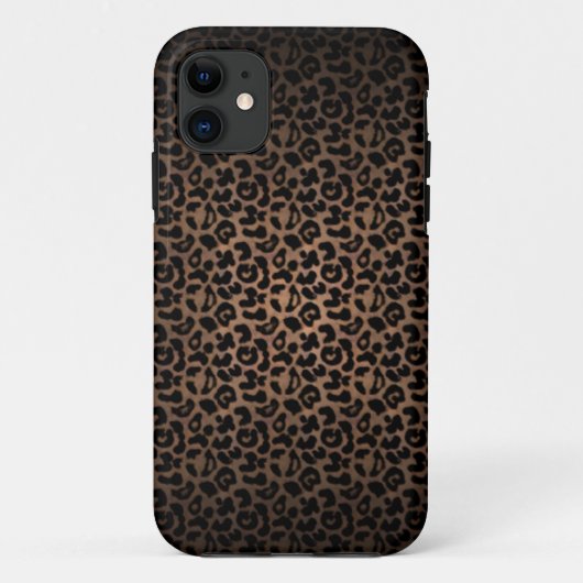Leopard Print Camo Case-Mate iPhone Case (Achterkant)