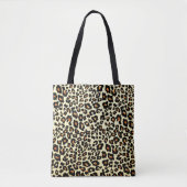 Leopard Print Canvas tas Art (Voorkant)
