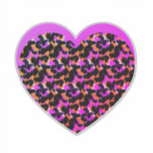 Leopard Print Car Decal Sticker (Voorkant)