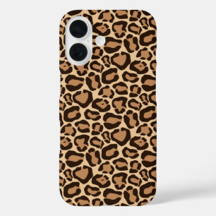 Leopard Print iPhone 16 Hoesje