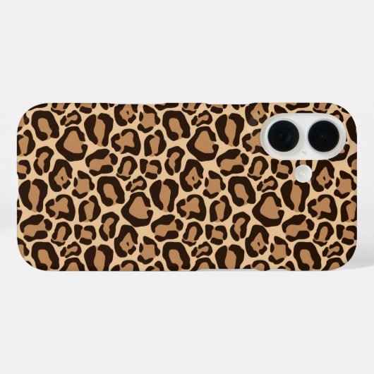 Leopard Print Case-Mate iPhone Case (Achterkant (horizontaal))