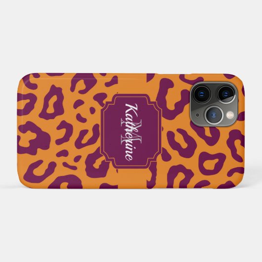 Leopard Print Case-Mate iPhone Case (Achterkant (horizontaal))
