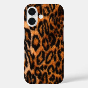 Leopard Print iPhone 16 Hoesje