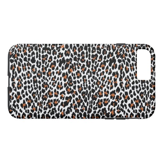 Leopard Print Case-Mate iPhone Case (Achterkant (Horizontaal))