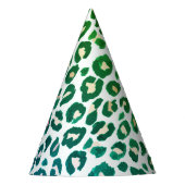 Leopard print cheetah dierlijk blad feesthoedjes (Voorkant)