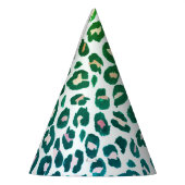 Leopard print cheetah dierlijk blad feesthoedjes (Links)