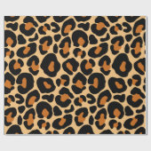 LEOPARD PRINT, CHEETAH SEAMLESS PATTERN JAGUAR CADEAUPAPIER (Vlak)
