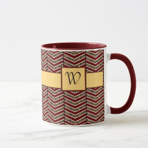 Leopard Print Chevron Mok