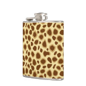 Leopard Print - Chocolate Brown en Camel Tan Heupfles (Links)