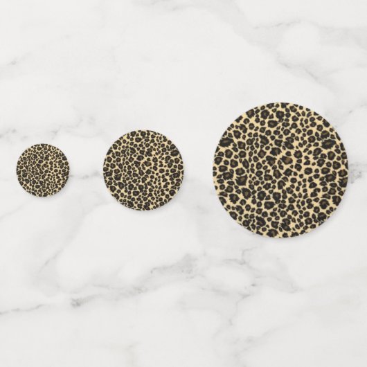 Leopard Print Confetti (Voorkanten)