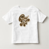 Leopard Print Cool Kind Matching Mam and Me Kinder Shirts (Voorkant)