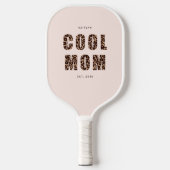 Leopard Print Cool mama | Naam Jaar Pickleball Paddle (Voorkant)