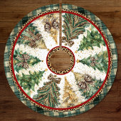 leopard print coquette bows christmas trees custom kerstboom rok