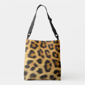 Leopard Print Crossbody Tas (Achterkant)