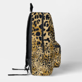Leopard Print Cut Sew Bag Pack Bedrukte Rugzak (Links)