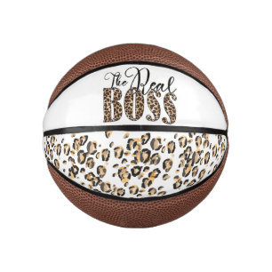 Leopard Print de echte baas Basketbal