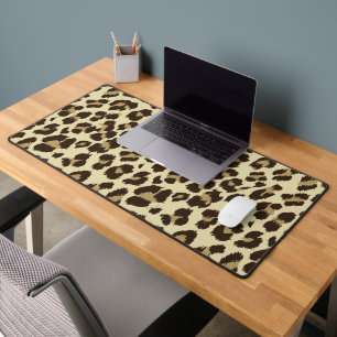 Leopard Print Desk Mat