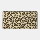 Leopard Print Desk Mat (Voorkant)