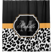 Leopard Print Douchegordijn (Voorkant)